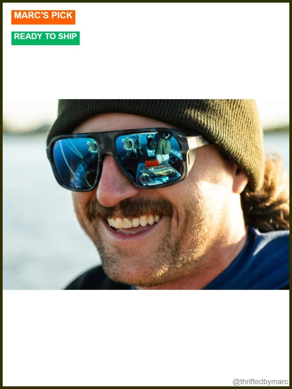 Extra Large Wrap Sunglasses for Fishing with Polarized Glass Lenses